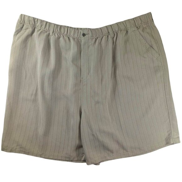 NEW Big Dogs Resortwear Shorts Mens 5X Tan Vacation Travel Streetwear Minimalist - Picture 1 of 12